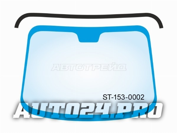 Молдинг лобового стекла (Сверху) Toyota Land Cruiser Prado (J120) 02-09 / Lexus GX470 02-09