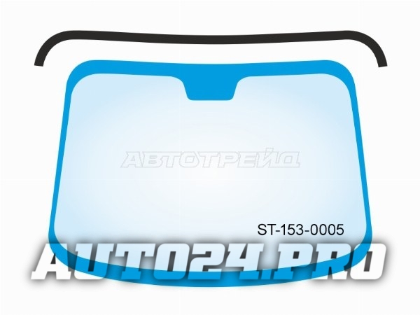 Молдинг лобового стекла (Сверху) Hyundai Santa Fe 18-21