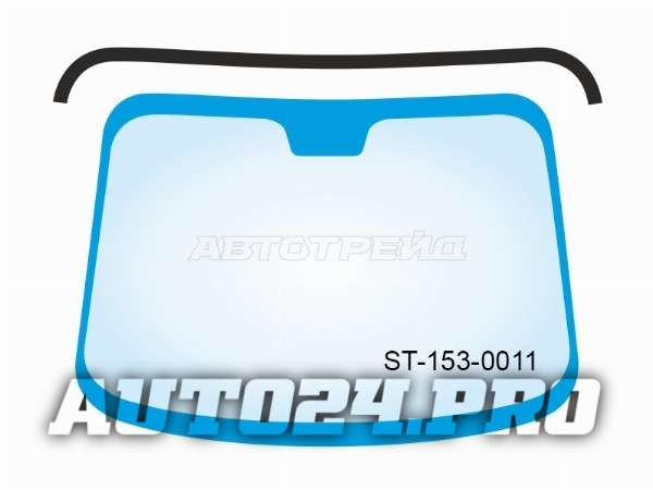 Молдинг лобового стекла (Сверху) Toyota Land Cruiser Prado (J150) 09-20 / Lexus GX460 09-19