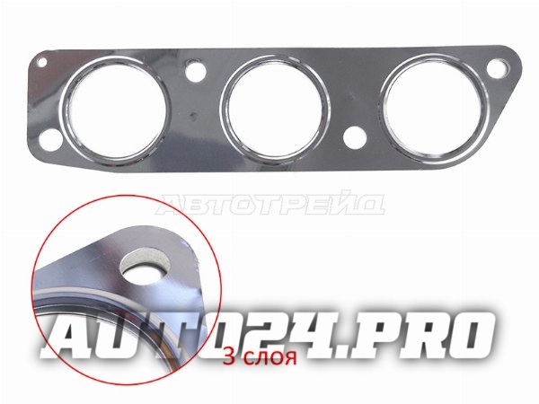 Прокладка выпускного коллектора MITSUBISHI OUTLANDER/PAJERO/MONTERO SPORT 6B31 3.0 V6 09- (LH=RH)