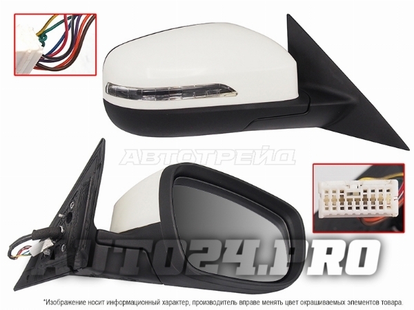 Зеркало CHERY TIGGO 8 PRO 21-/7 PRO 20- RH регулировка, обогрев, складывание 8 контактов
