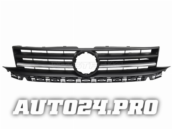 Решетка радиатора VW CADDY 15-20 с хром молдингом