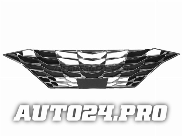 Решетка радиатора HYUNDAI ELANTRA 20- тёмный хром