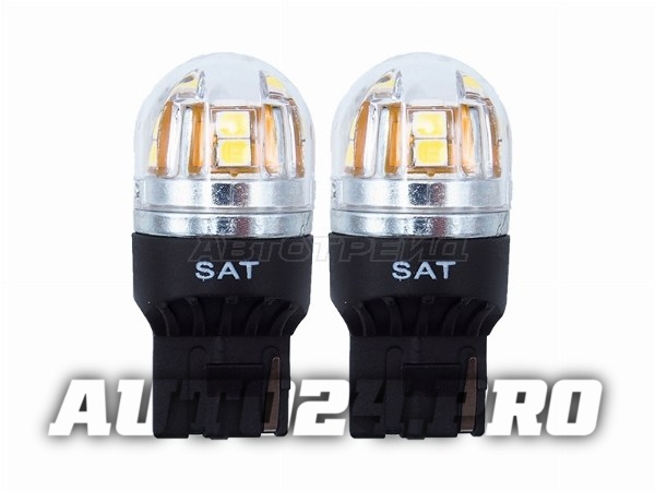 Лампа дополнительного освещения 12V W21W 2.8W/320LM Canbus LED (Комплект 2 шт.)
