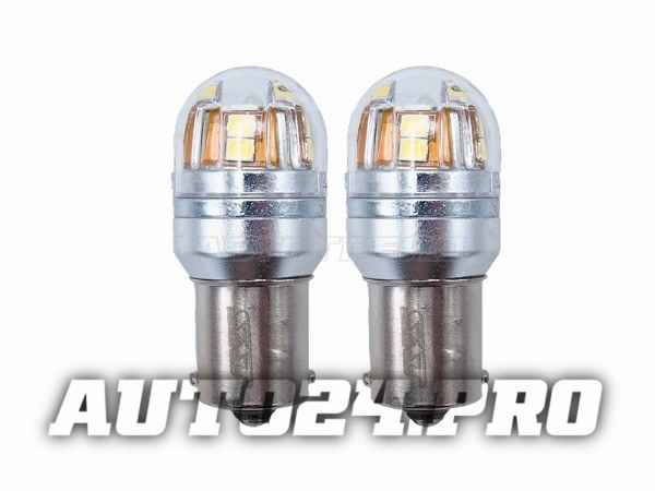 Лампа дополнительного освещения 12V P21W 2.8W/320LM  Canbus LED (Комплект 2 шт.)