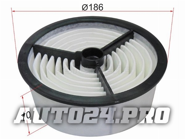 Фильтр воздушный TOYOTA LITE/TOWNACE 86-07