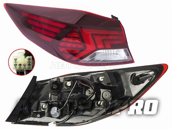 Фонарь задний HYUNDAI ELANTRA 18-20 LH LED