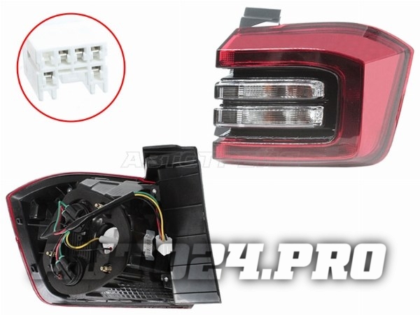 Фонарь задний CHERY TIGGO 4 18-23/ 4 PRO 21- RH