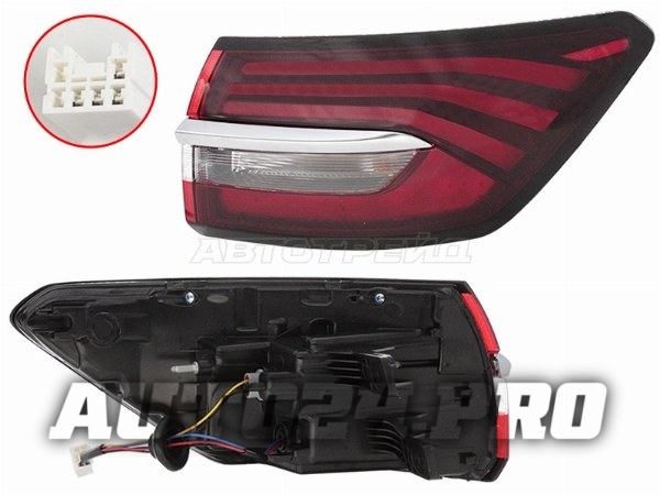 Фонарь задний GEELY COOLRAY 18- RH LED