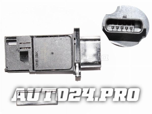 Датчик расхода воздуха NISSAN X-TRAIL 01-13/ ALMERA 01-05/ PRIMERA 02-07/ SUNNY 98-06/