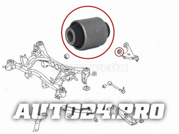 Сайлентблок заднего верхнего рычага  SUBARU FORESTER S12 07-12/IMPREZA 07/LEGACY/EXIGA 09-/TR