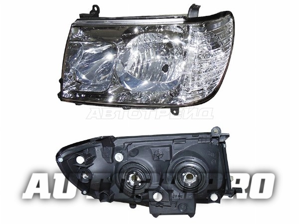 Фара TOYOTA LAND CRUISER 100 05-07 LH
