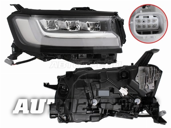 Фара TOYOTA LAND CRUISER 300 21- RH LED