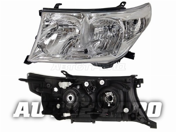 Фара TOYOTA LAND CRUISER 200 07-11 LH под ксенон, с электрокорректором