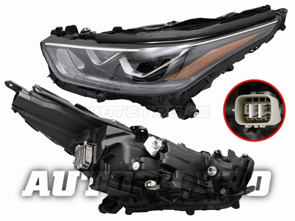 Фара TOYOTA HIGHLANDER 20- LH LED (ком-ия Люкс SAFETY)