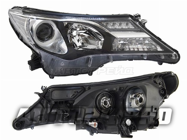 Фара TOYOTA RAV4 13-15 RH с электрокорректором
