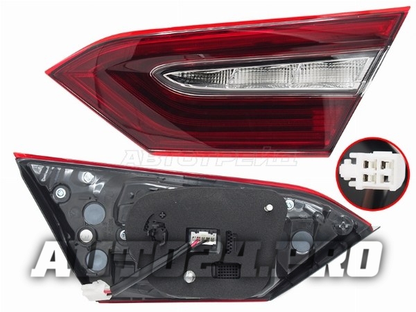 Фонарь в крышку багажника TOYOTA CAMRY 18- USA RH (LED)