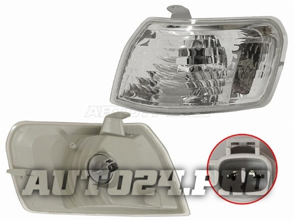 Габарит TOYOTA COROLLA 97-00 LH хрусталь