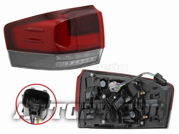 Фонарь задний TOYOTA LAND CRUISER 300 21- LH LED