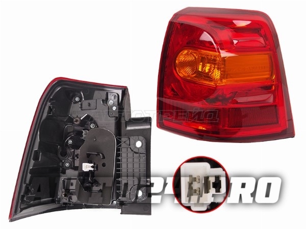 Фонарь задний TOYOTA LAND CRUISER 200 12-15 RH
