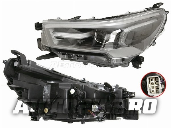 Фара TOYOTA HILUX 20- LH LED