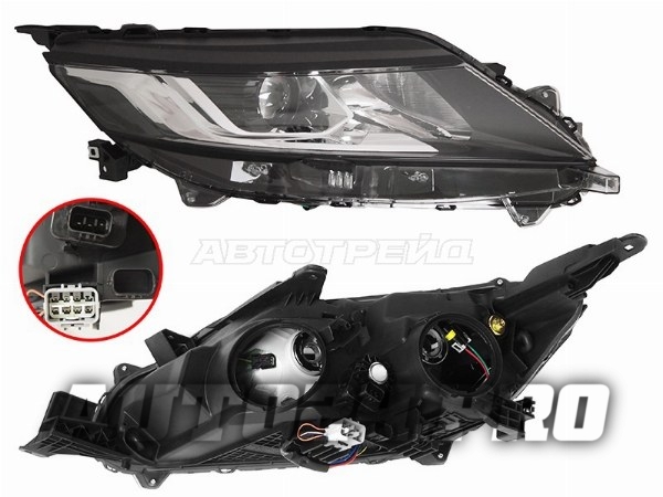 Фара MITSUBISHI L200 18- RH с электрокорректором