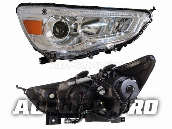 Фара MITSUBISHI ASX 10-20 RH с электрокорректором