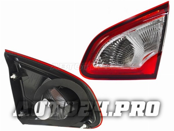 Фонарь в крышку багажника NISSAN QASHQAI/DUALIS 10-14 RH