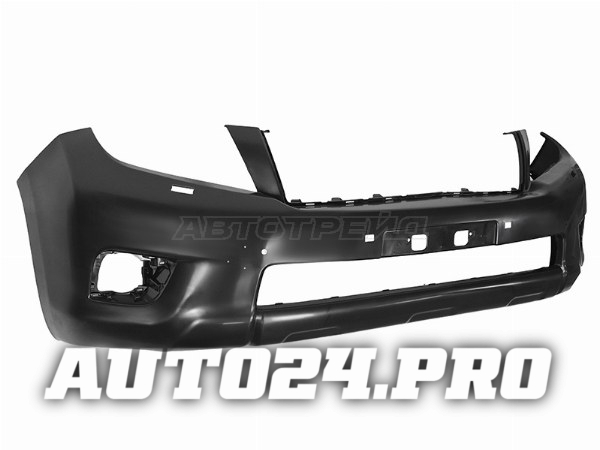 Бампер передний Toyota Land Cruiser Prado (J150) 09-13 (Под омыватели фар/ Под ПТФ)