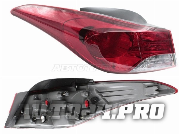 Фонарь задний HYUNDAI ELANTRA V 10-14 LH