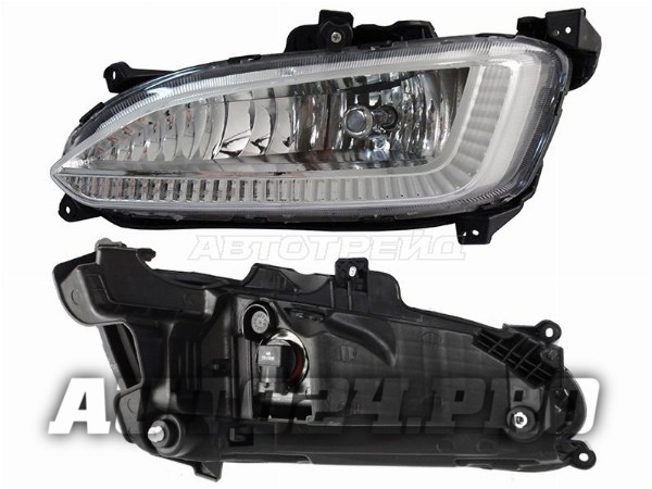 Фара противотуманная HYUNDAI SANTA FE 12-16 LH без ДХО
