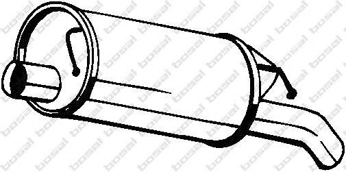 105137 Глушитель выхлопных газов конечный