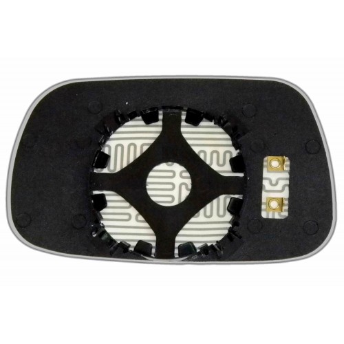 зеркальный элемент для автомобиля  BYD F3 (06-08) (R. Sf. Cr. 12V.)