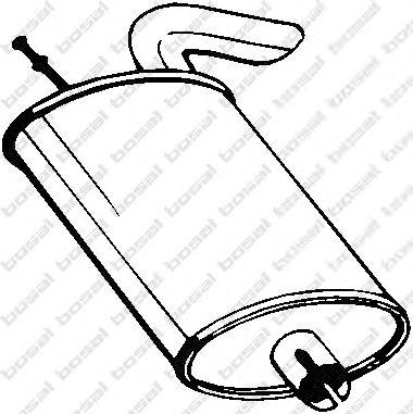 130205 Глушитель выхлопных газов конечный