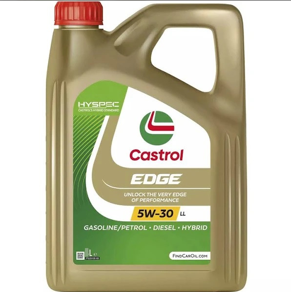 CASTROL 15FF30 Масло моторное 5W30 5л синтетика EDGE LL TITANIUM FST ACEA C3 VW 504 0/507 0