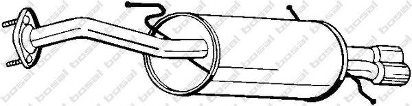 171209 Глушитель выхлопных газов конечный