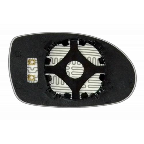 зеркальный элемент для автомобиля  CITROEN C-5 (01-08) (L. Asf. Cr. 12V.)