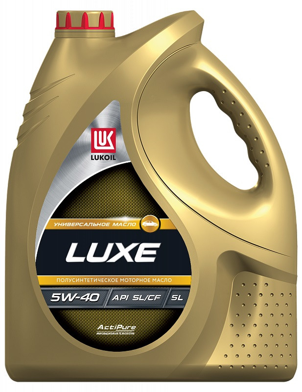 LUKOIL 19300 Масло моторное полусинтетическое Luxe 5W40 SL/CF 5л