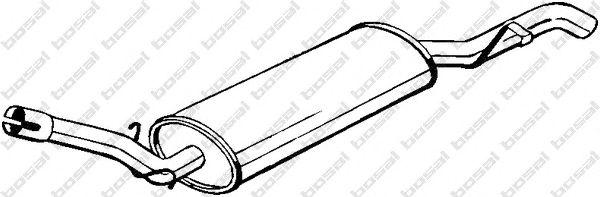 227011 Глушитель выхлопных газов конечный
