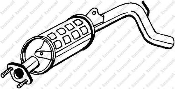 278873 Глушитель выхлопных газов конечный