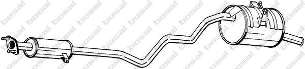288055 Глушитель выхлопных газов конечный