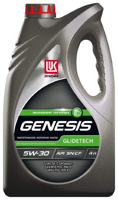 LUKOIL 3149902 Масло моторное синтетическое Genesis Armortech JP 5W30 SP, GF-6A 4л