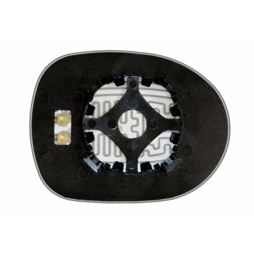 зеркальный элемент для автомобиля  HONDA Civic VIII 5D (06-11) (L. Asf. Cr. 12V.)