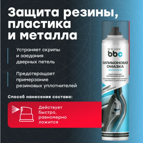 BIBICARE 4005 силикон спрей 400мл