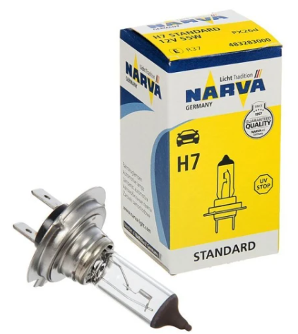 NARVA 483283000 Лампа H7 12V 55W