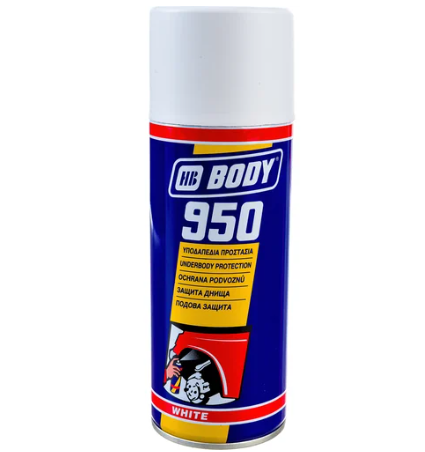 BODY 5100100000 Антикор белый спрей 0,4л BODY 950