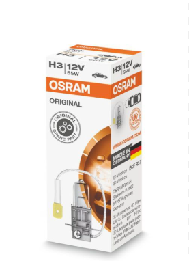 OSRAM 64151 Лампа H3 12V 55W PK22s ORIGINAL LINE