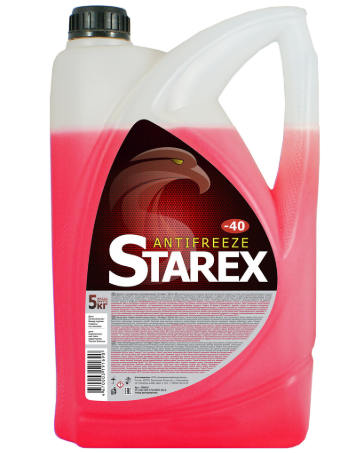 STAREX 700619 Антифриз G11 красный 5кг