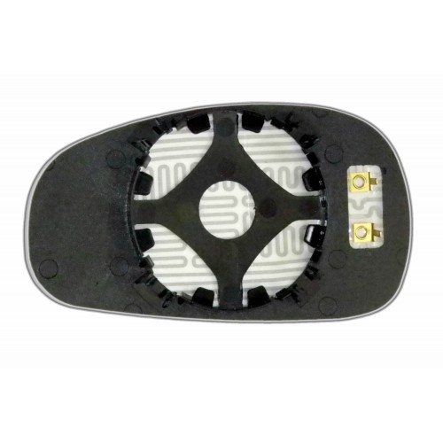 зеркальный элемент для автомобиля  SEAT Leon II (05-09) (R. Sf. Cr. 12V.)