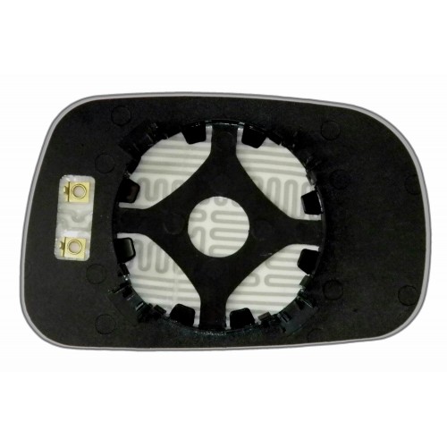зеркальный элемент для автомобиля  SUZUKI Ignis (00-06) (L. Sf. Cr. 12V.)